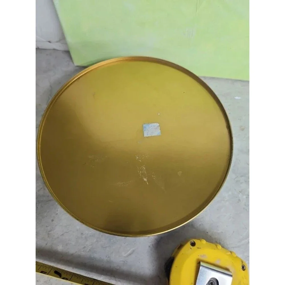 Vintage drummer boy empty cookie tin